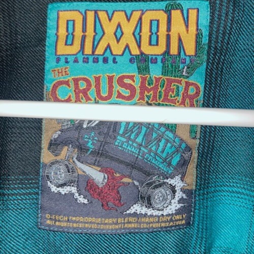 Dixxon Crusher Flannel for stealing girlfrieds